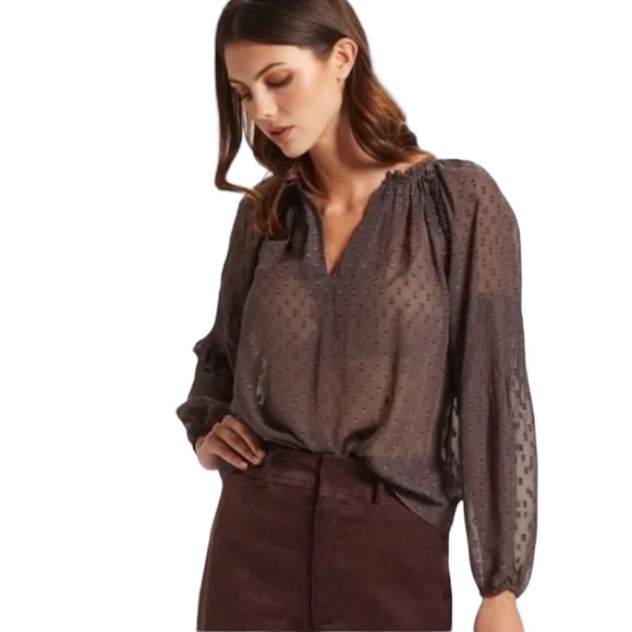 MARIE OLIVER Lennon Blouse in Raisin S - Picture 14 of 14